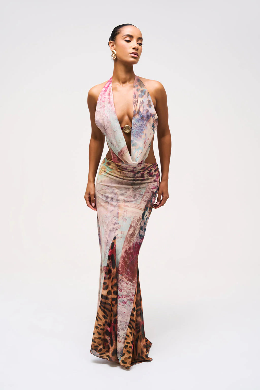 Wild Sunset maxi dress