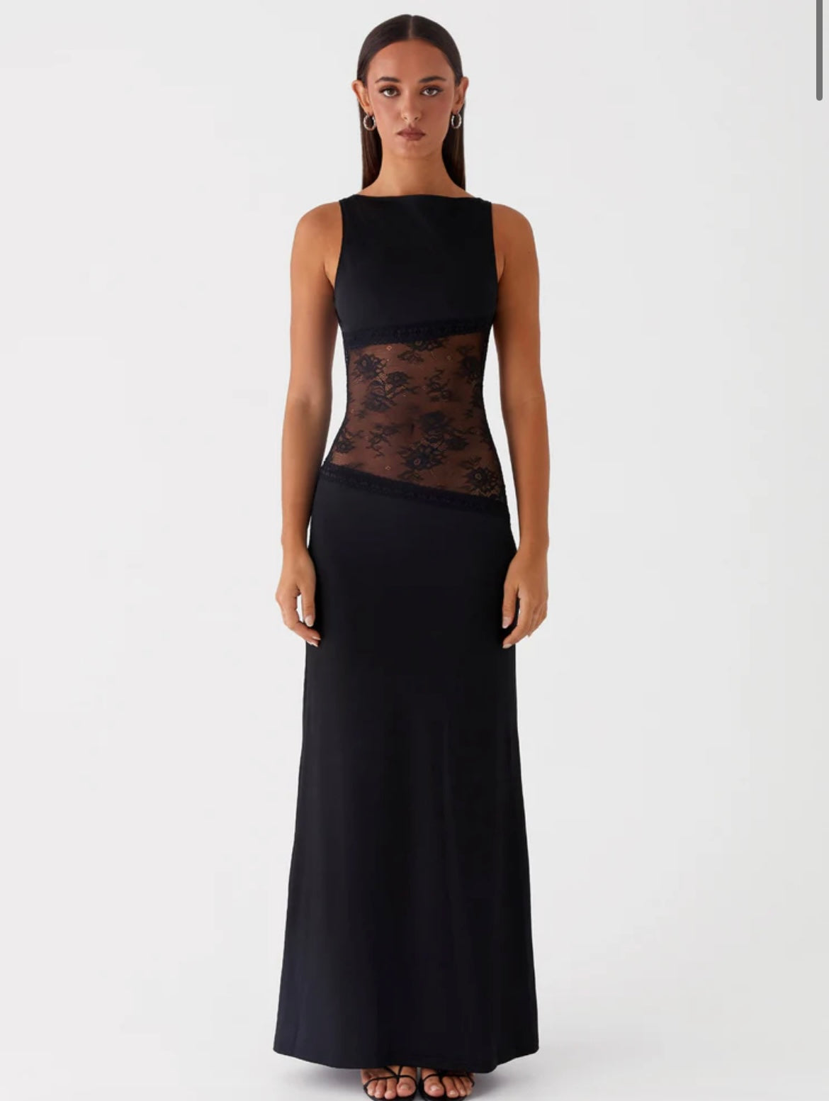 Backless Laced maxi Dress