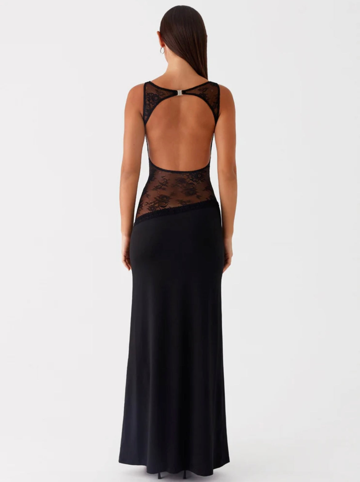 Backless Laced maxi Dress