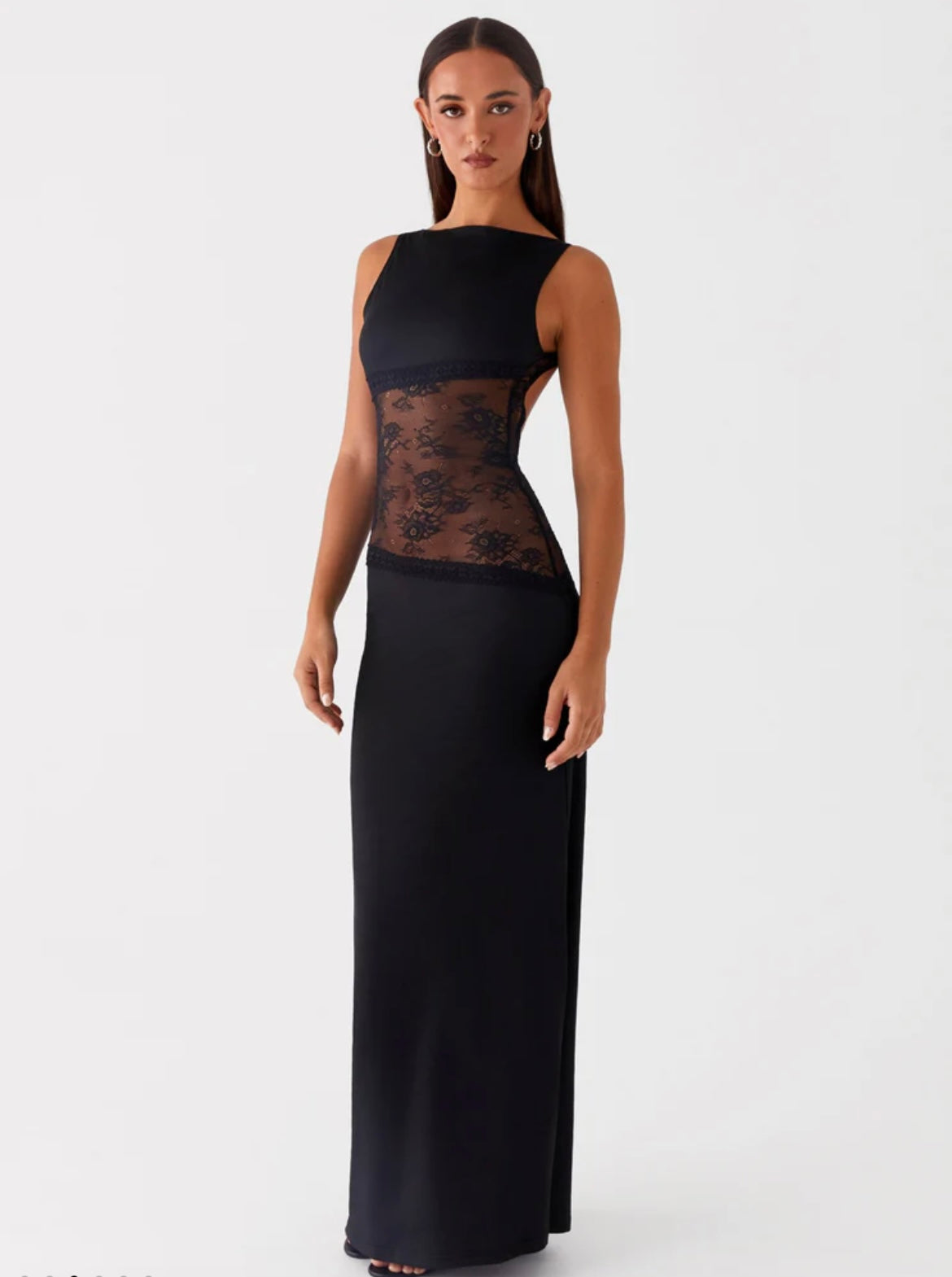 Backless Laced maxi Dress