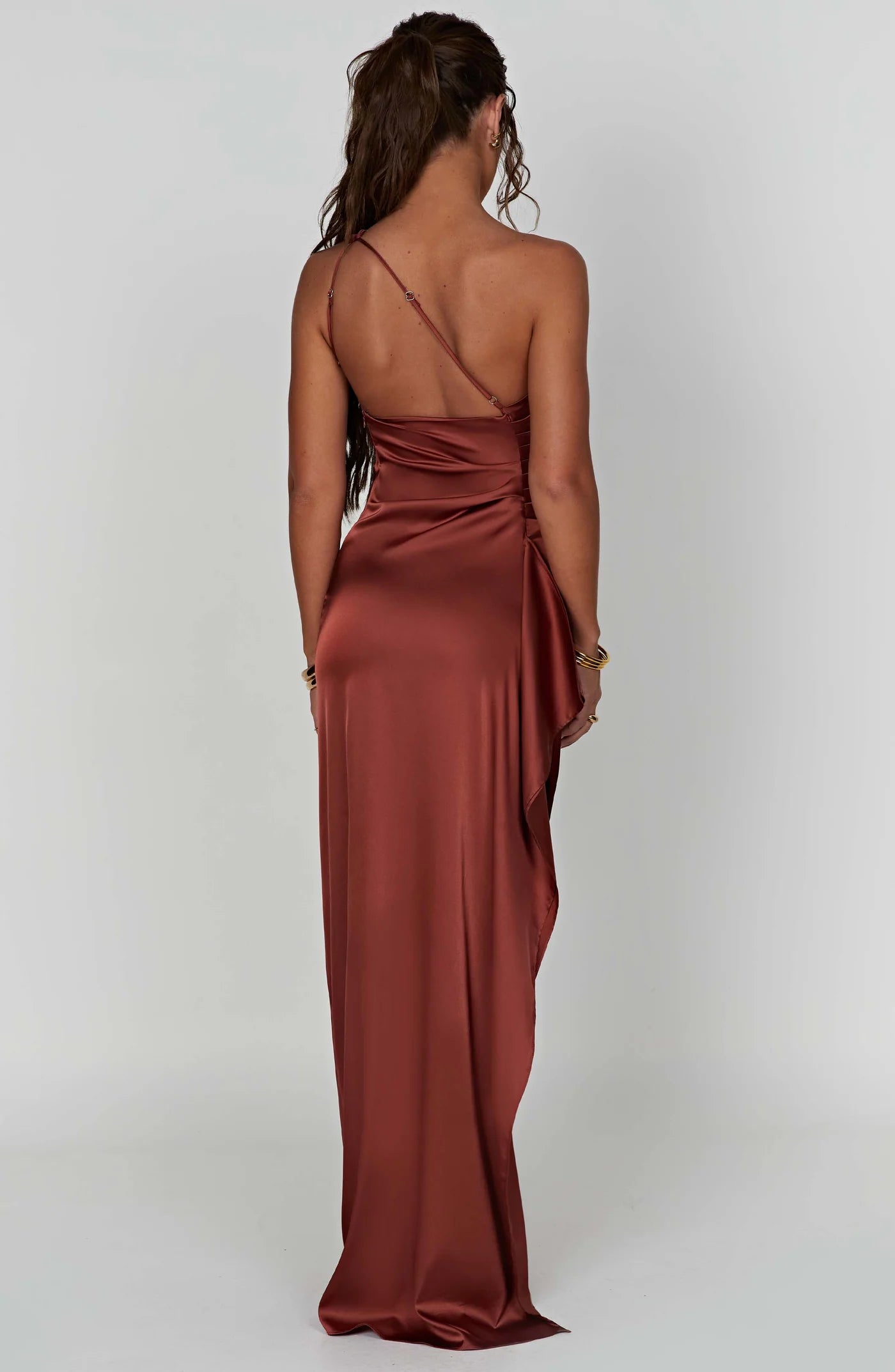 Aurora Satin Maxi Dress