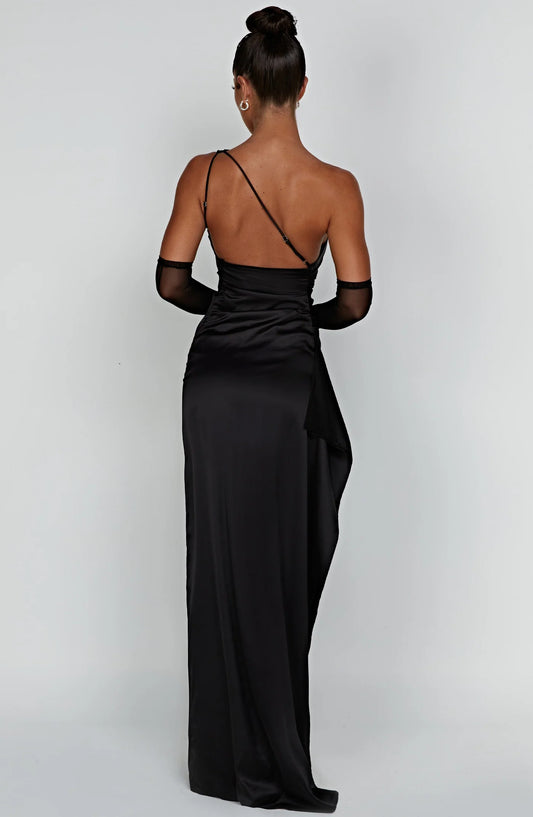 Aurora Satin Maxi Dress