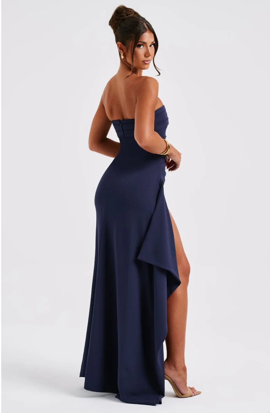 Eleanor maxi slit dress