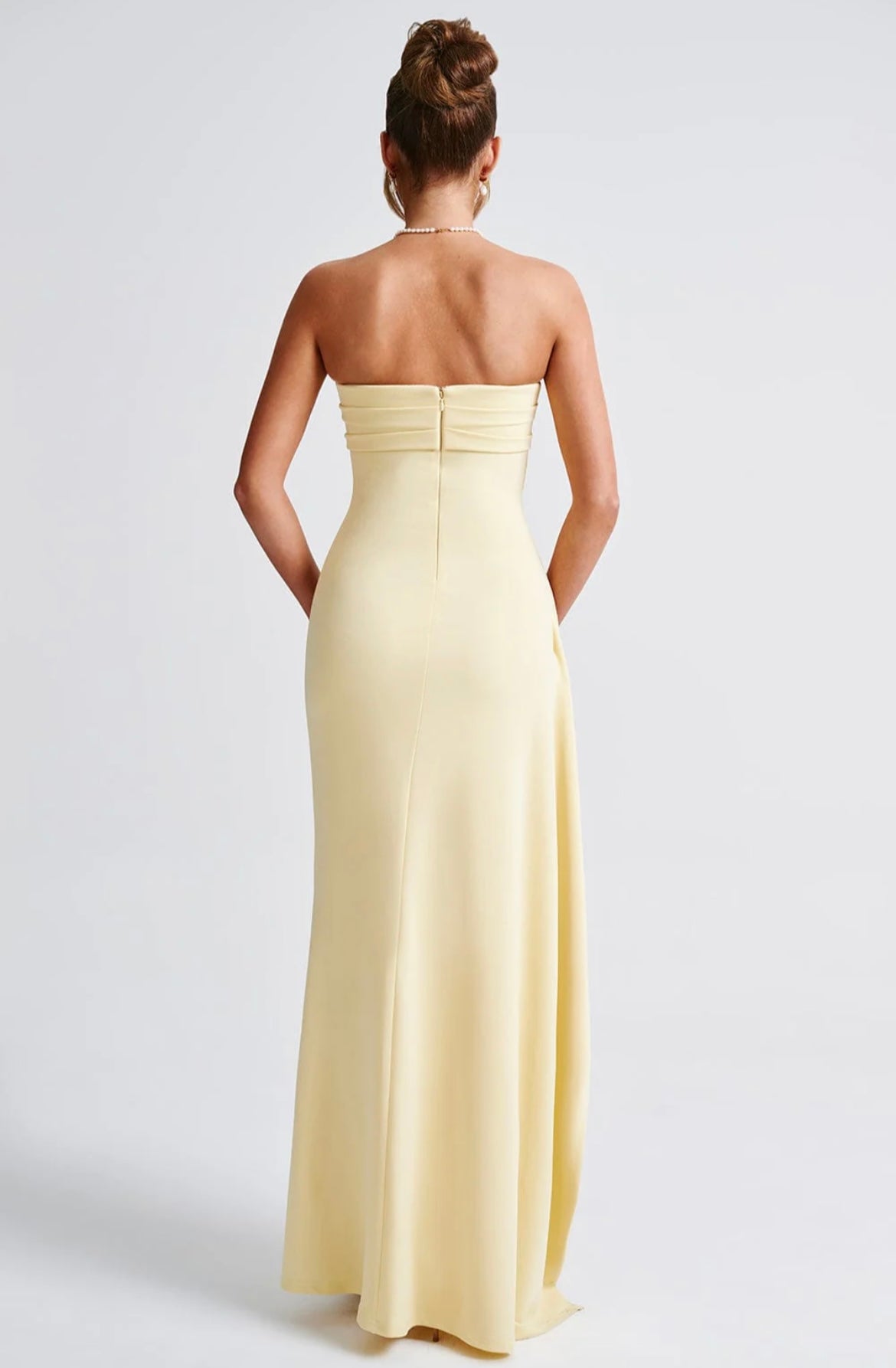Eleanor maxi slit dress