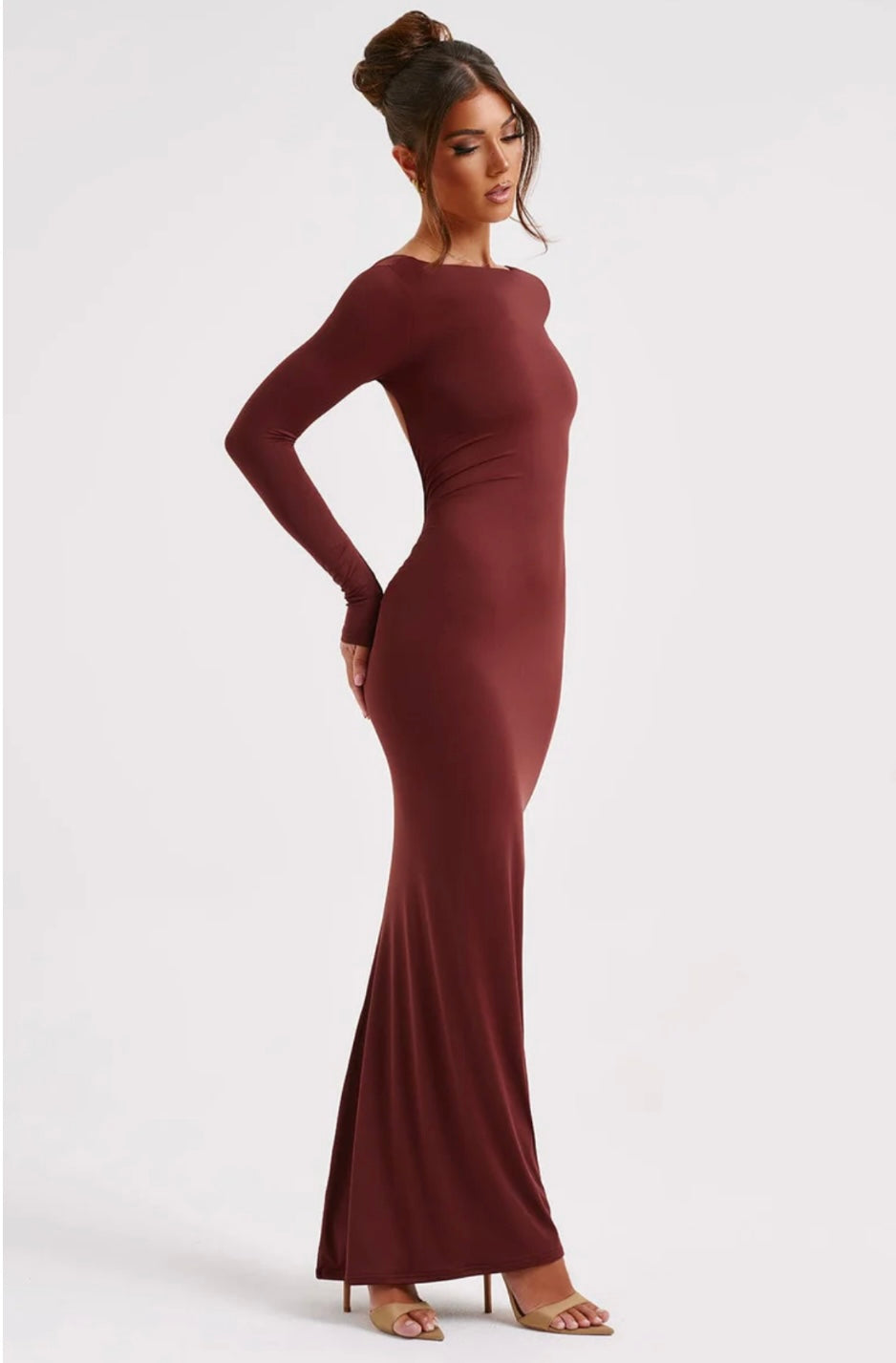 Vivienne Backless Maxi dress