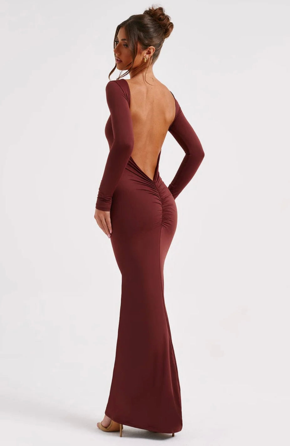 Vivienne Backless Maxi dress
