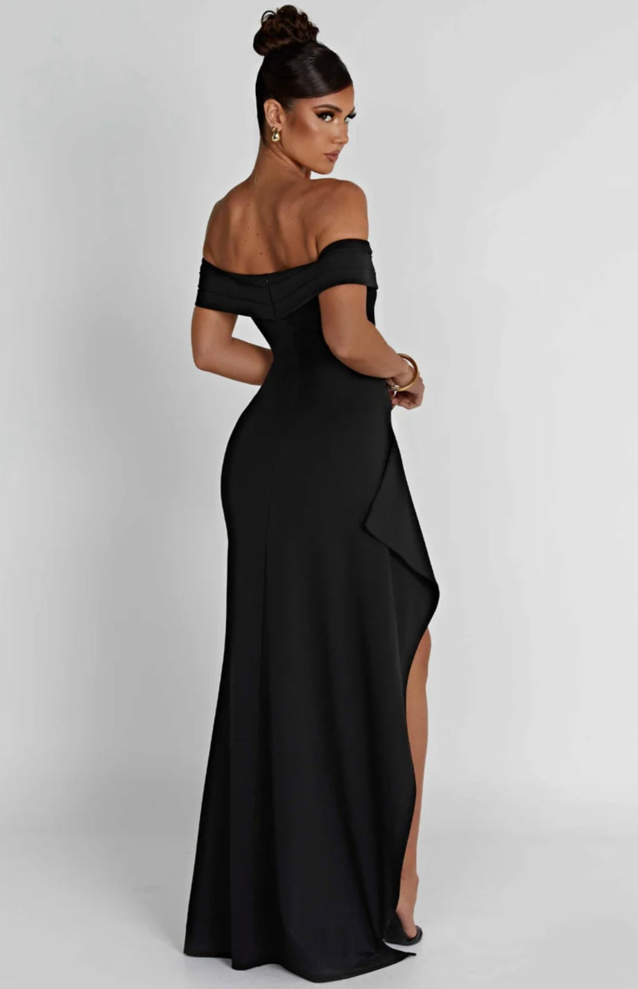 Evelyn Maxi Slit dress