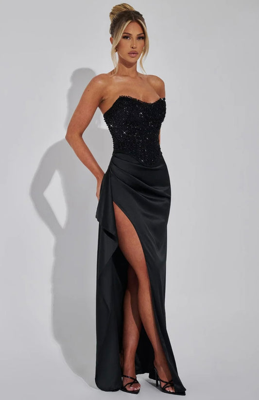 Serena Maxi Slit dress