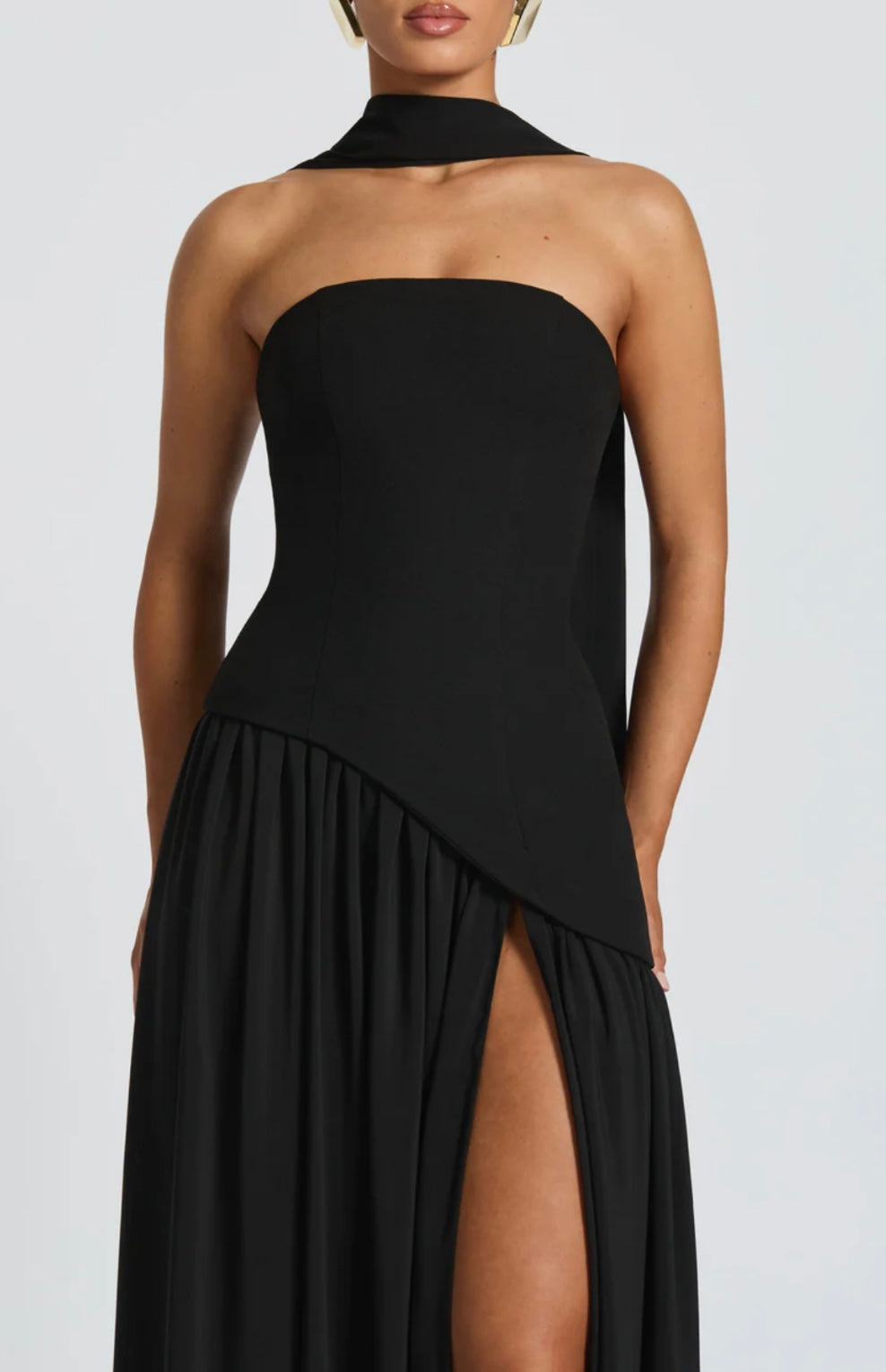 Lila Maxi Slit Dress
