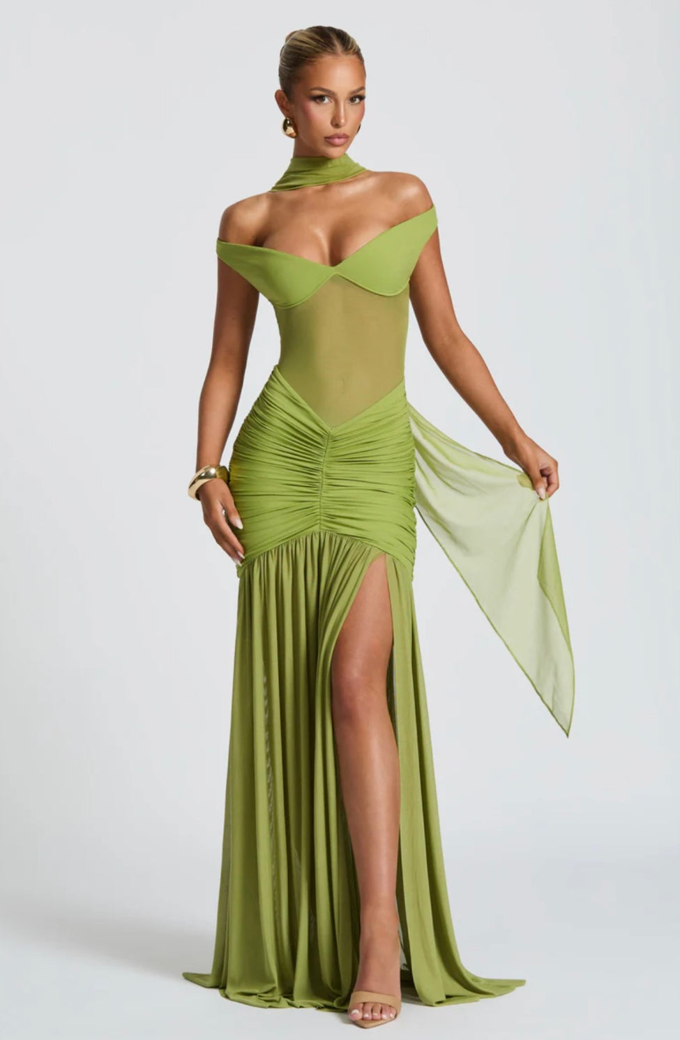Nyra Maxi Slit Dress
