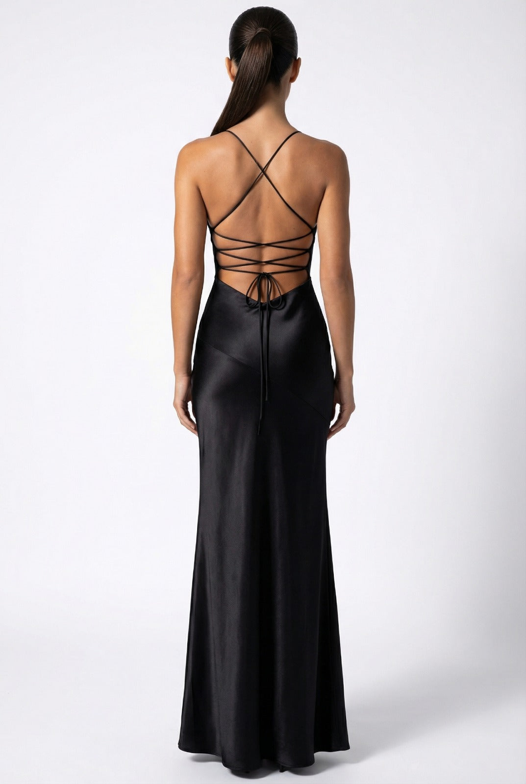 Gänseblümchen Maxikleid mit Schlitz