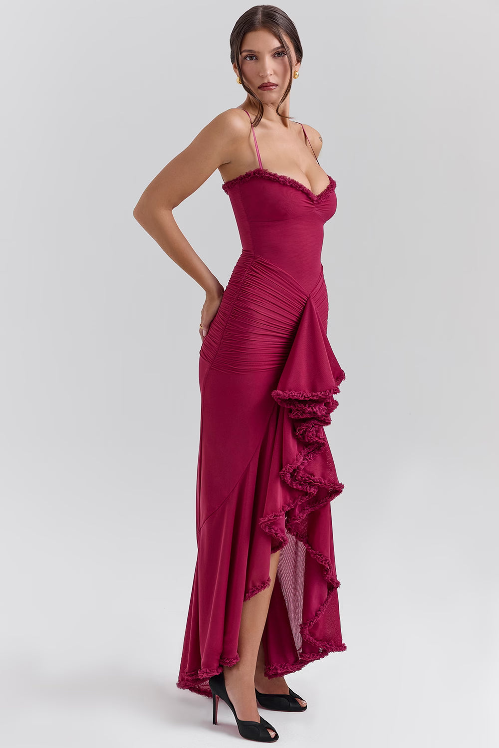 Auréline Ruffled Gown