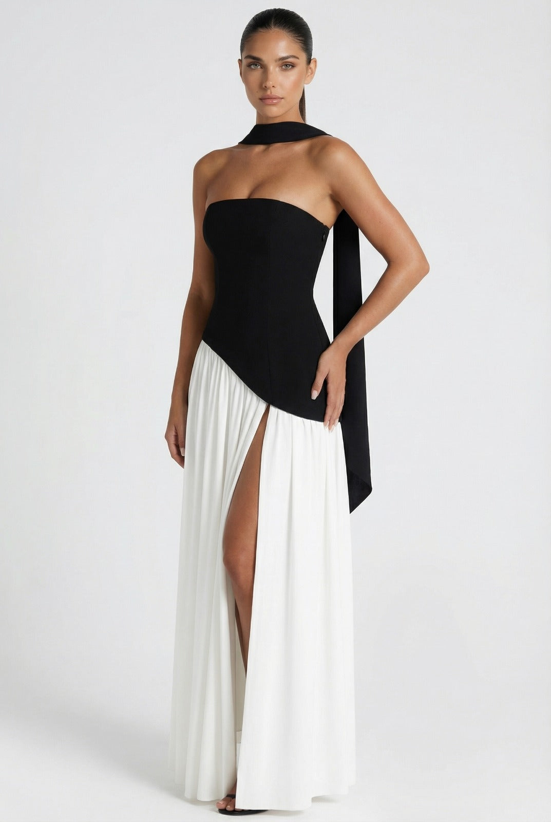 Lila Maxi Slit Dress