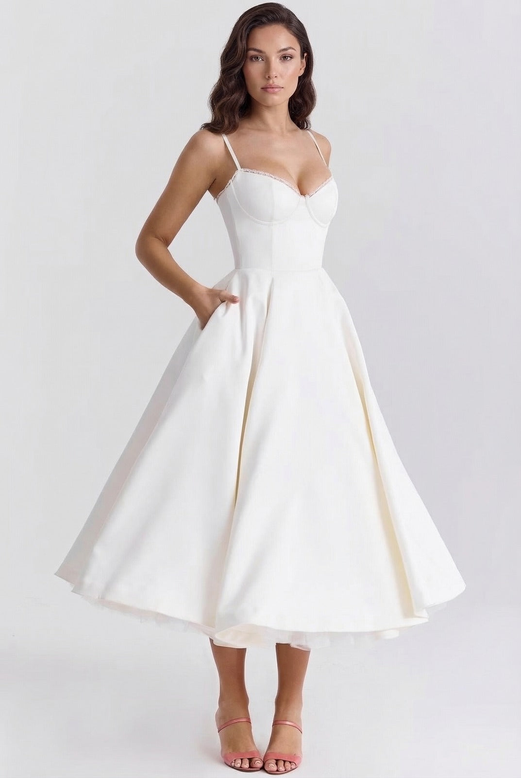 Geneviève Midi Dress