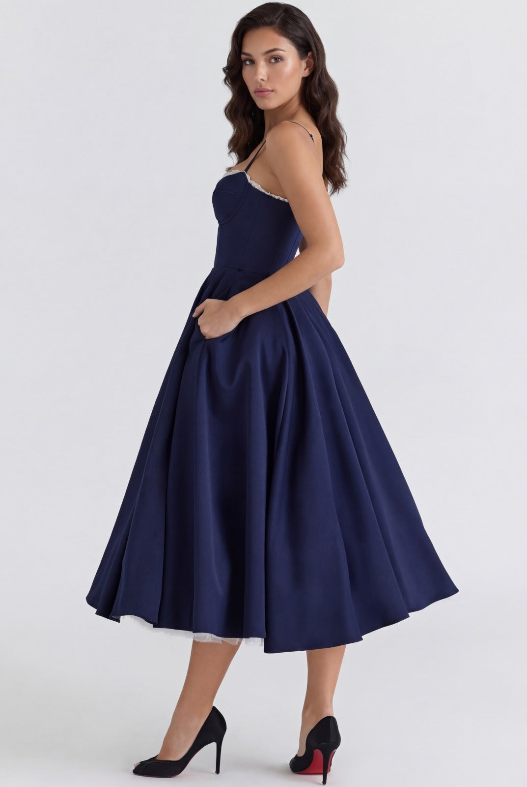 Geneviève Midi Dress