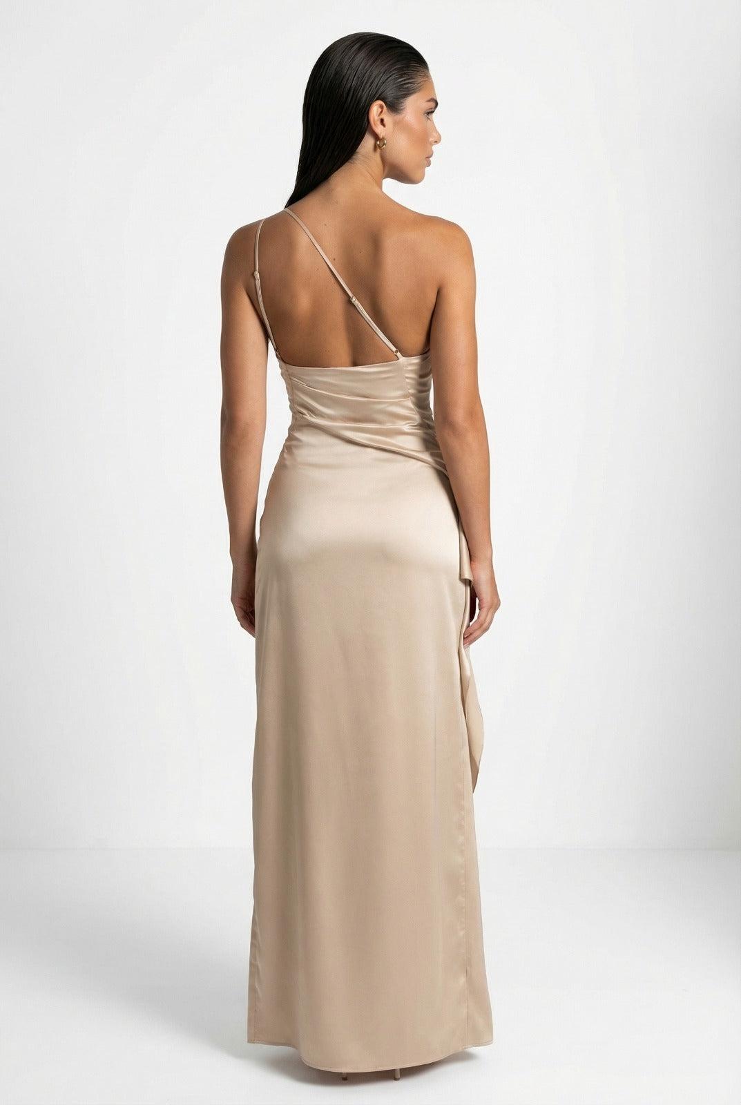 Aurora Maxikleid aus Satin
