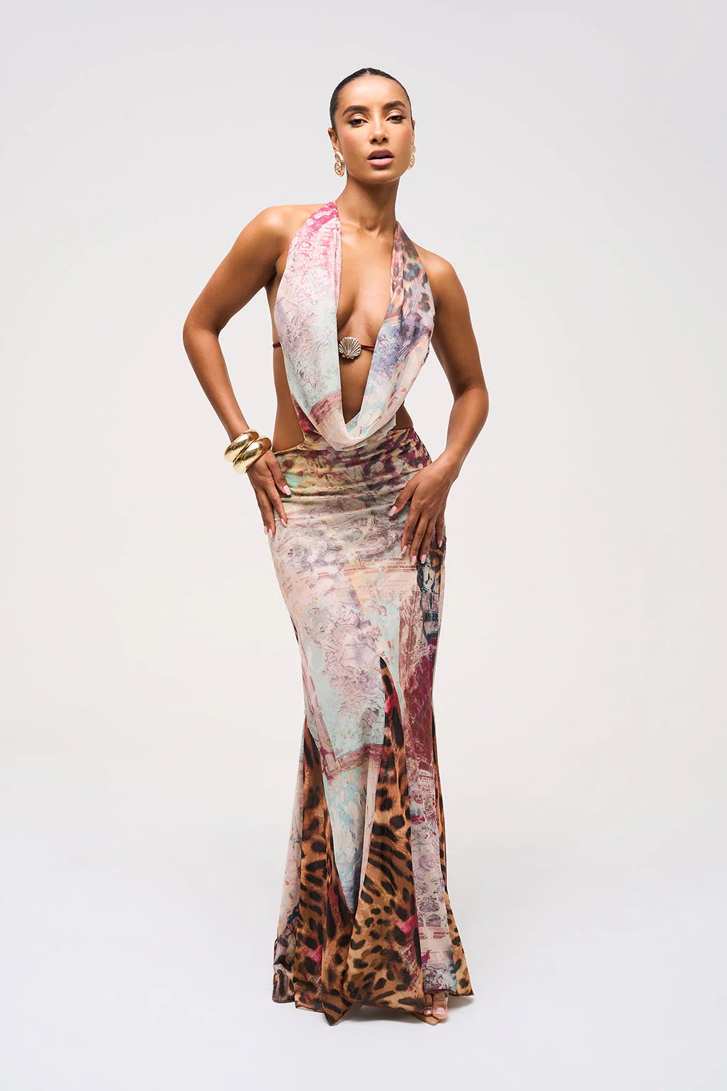 Wild Sunset maxi dress