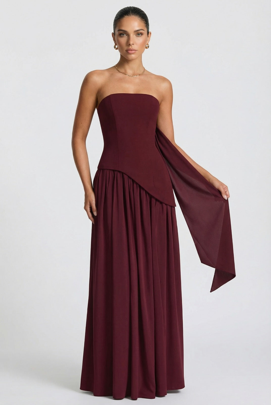 Lila Maxi Slit Dress