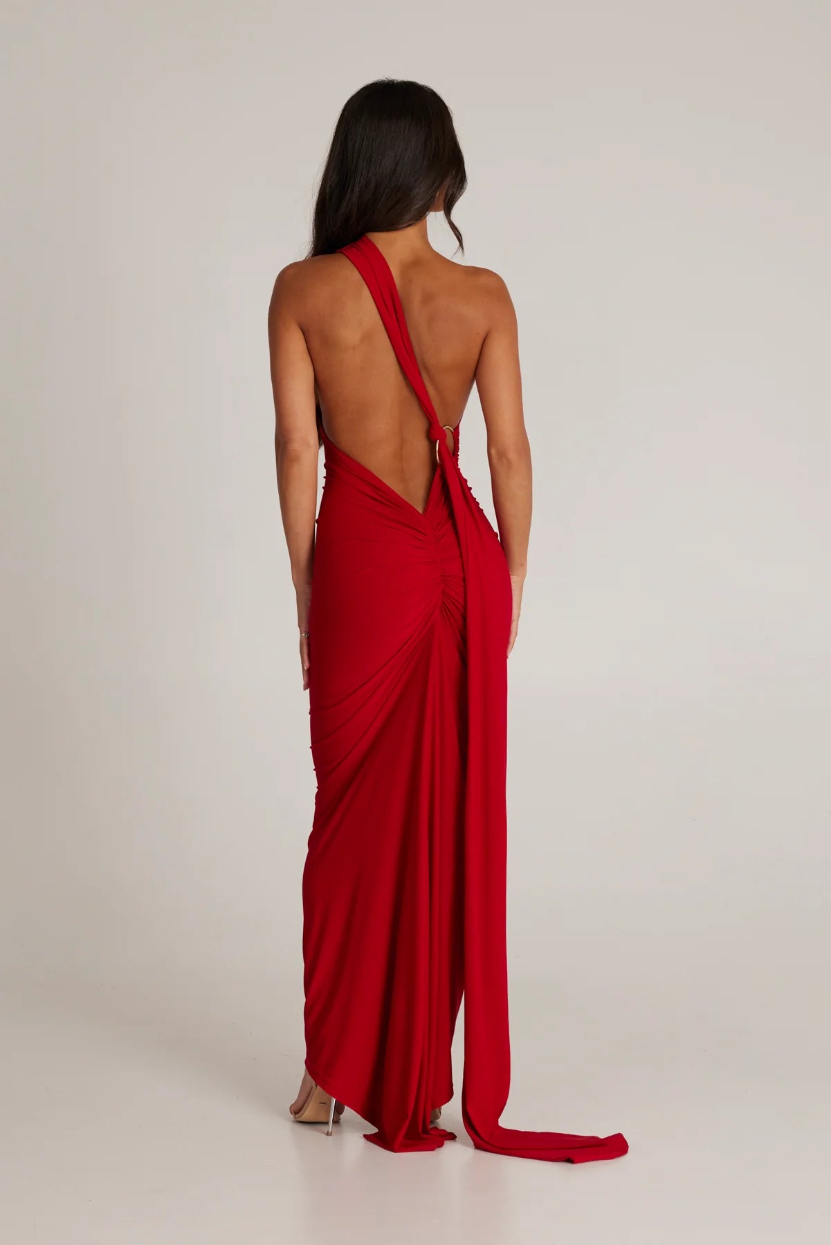Arabella backless maxi dress
