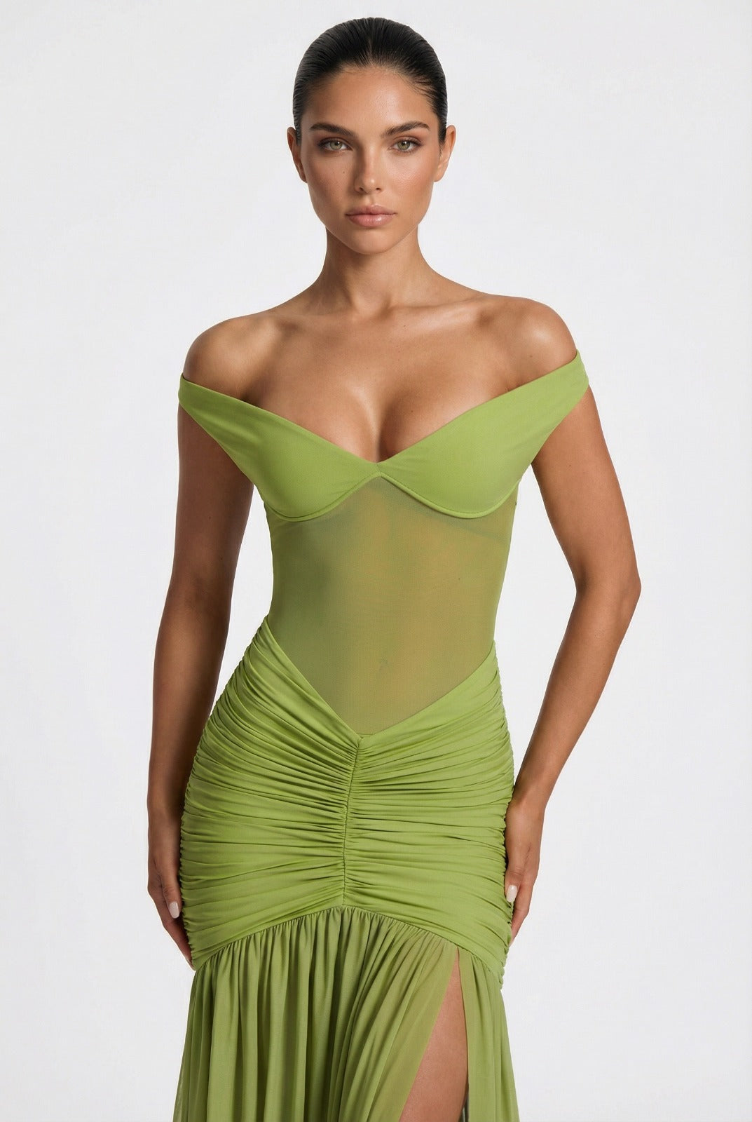 Nyra Maxi Jurk met Split