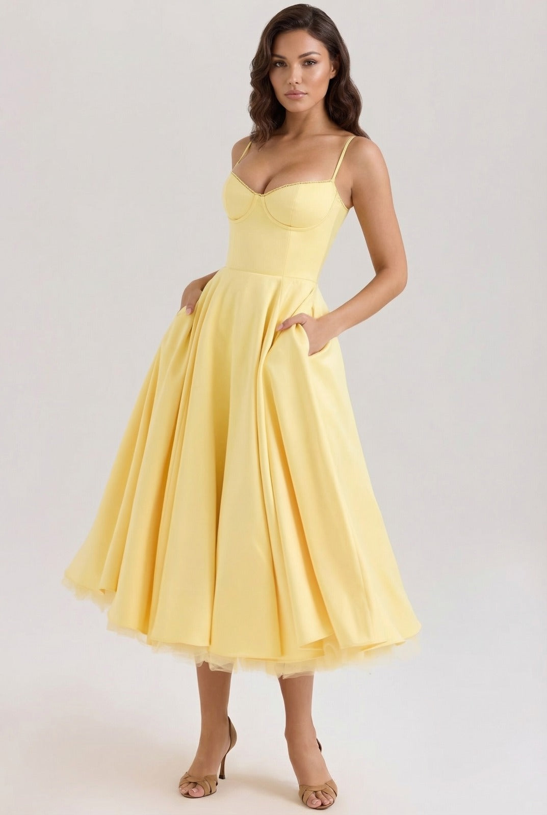 Geneviève Midi Dress