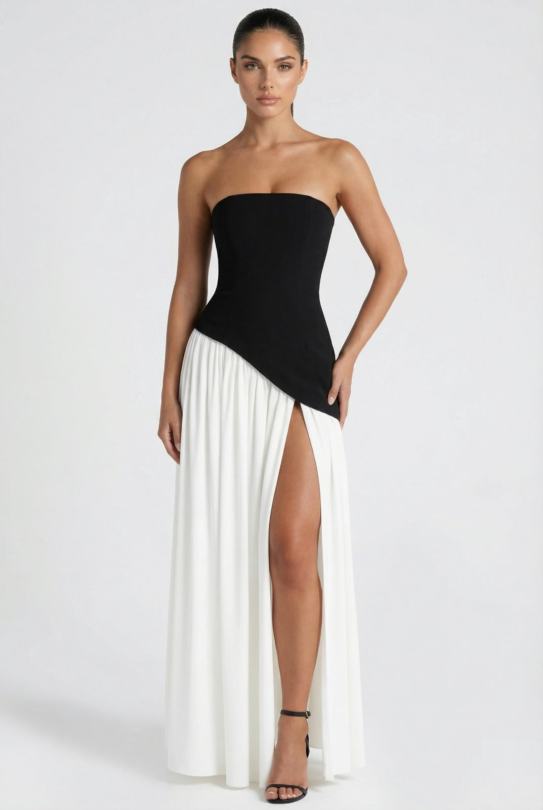 Lila Maxi Slit Dress