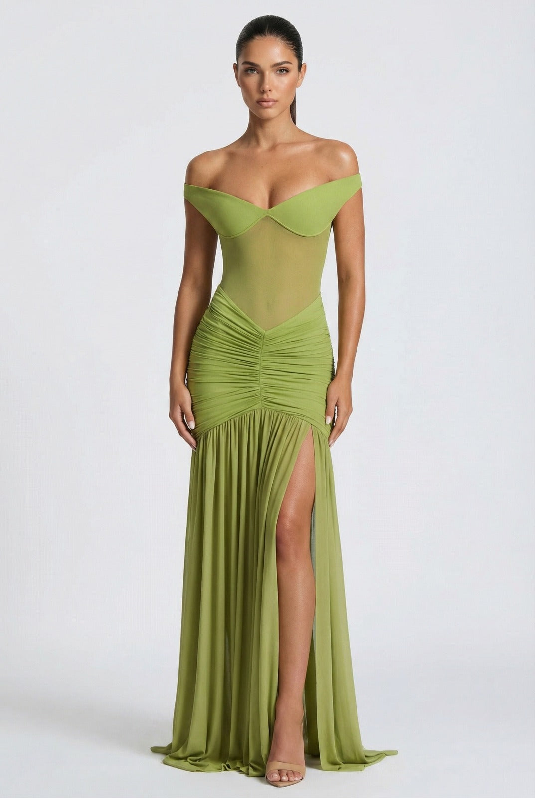Nyra Maxi Jurk met Split