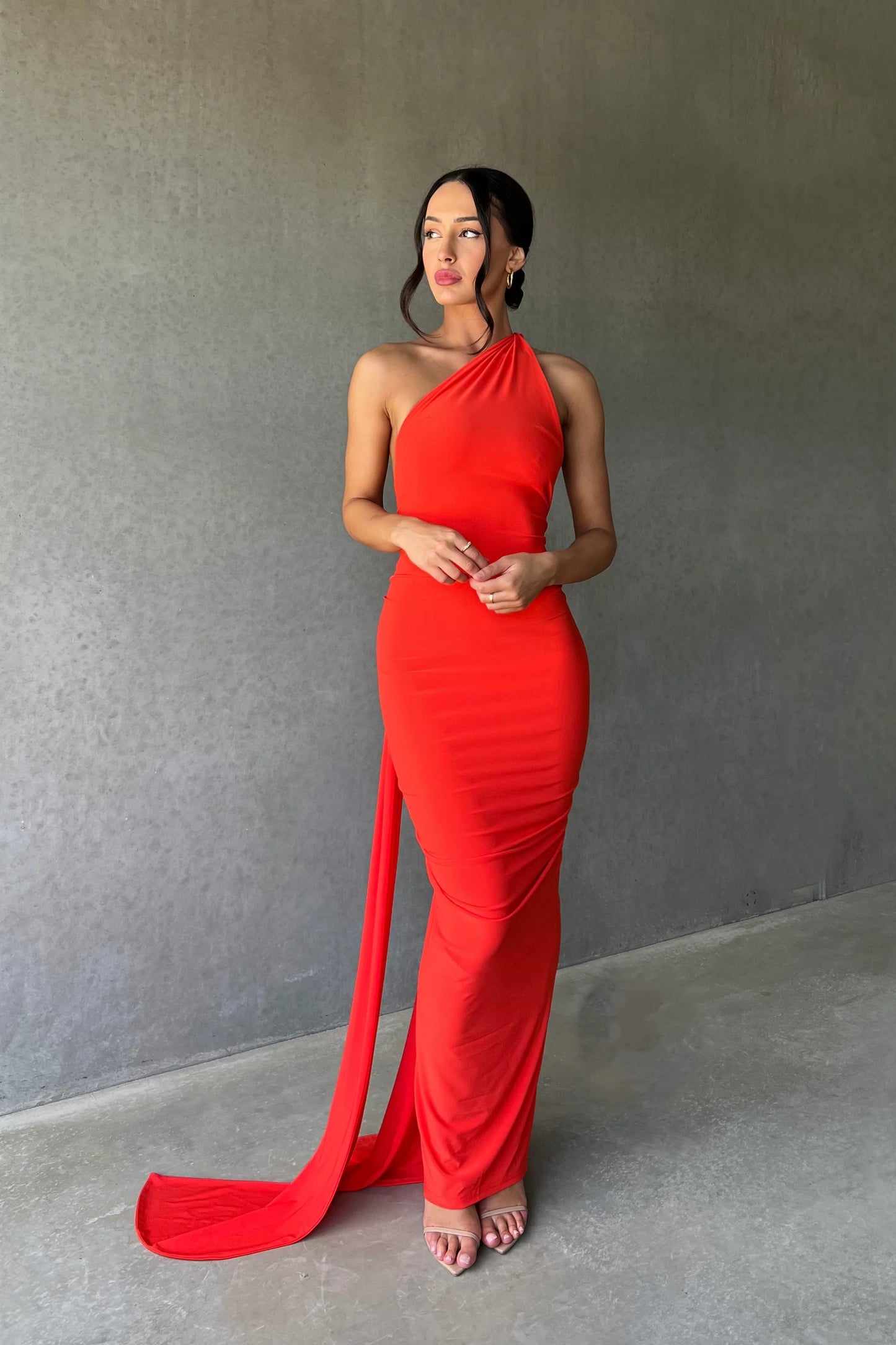 Arabella backless maxi dress