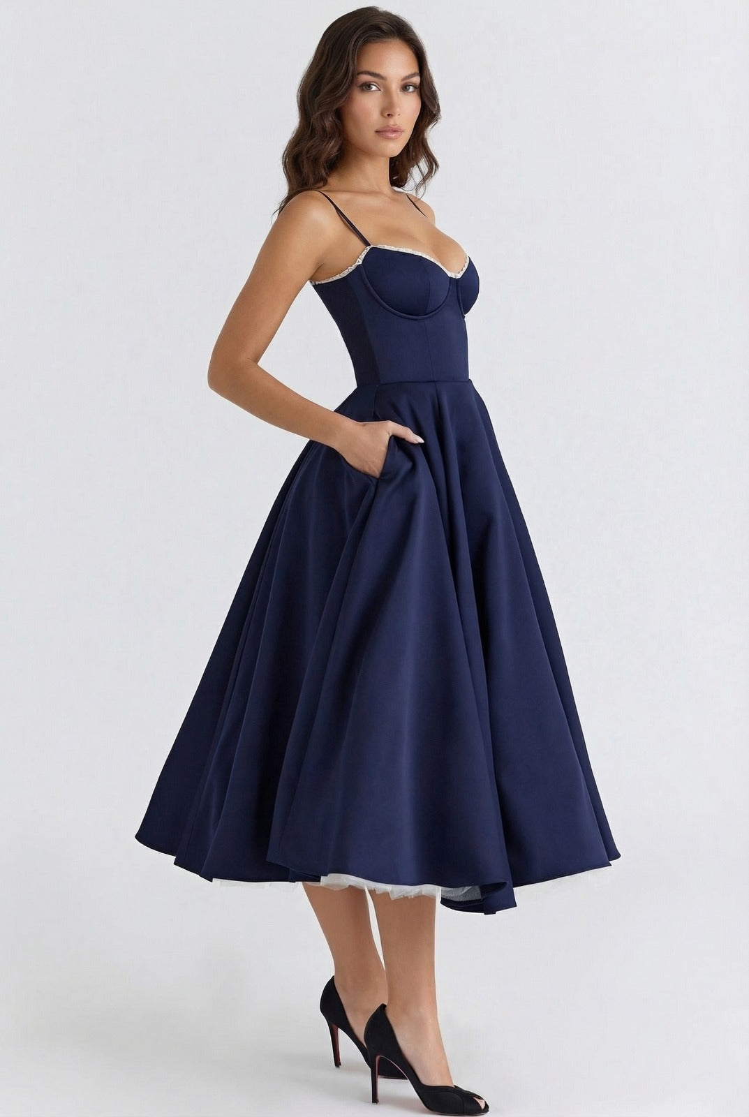 Geneviève Midi Dress