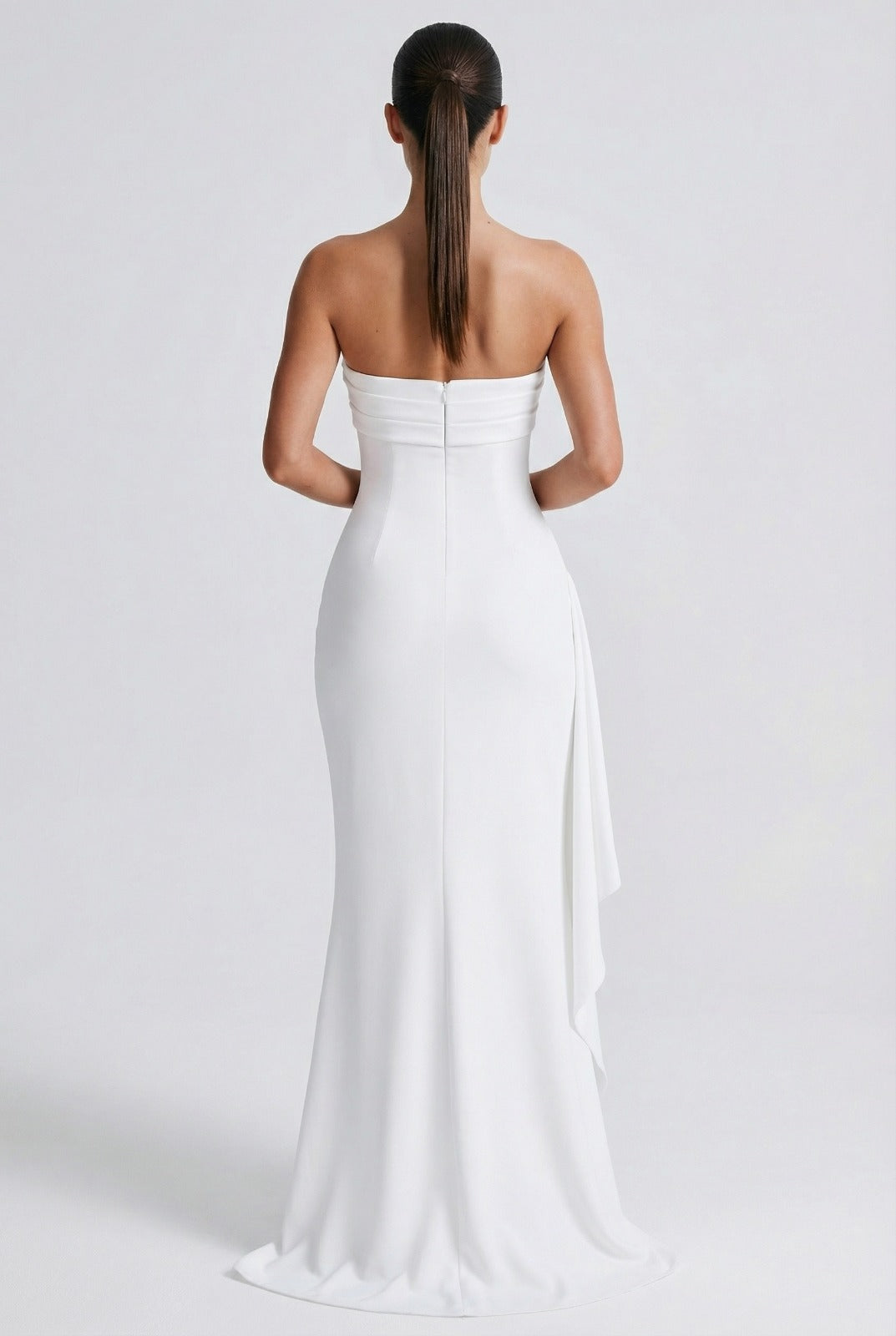 Eleanor Maxikleid mit Schlitz