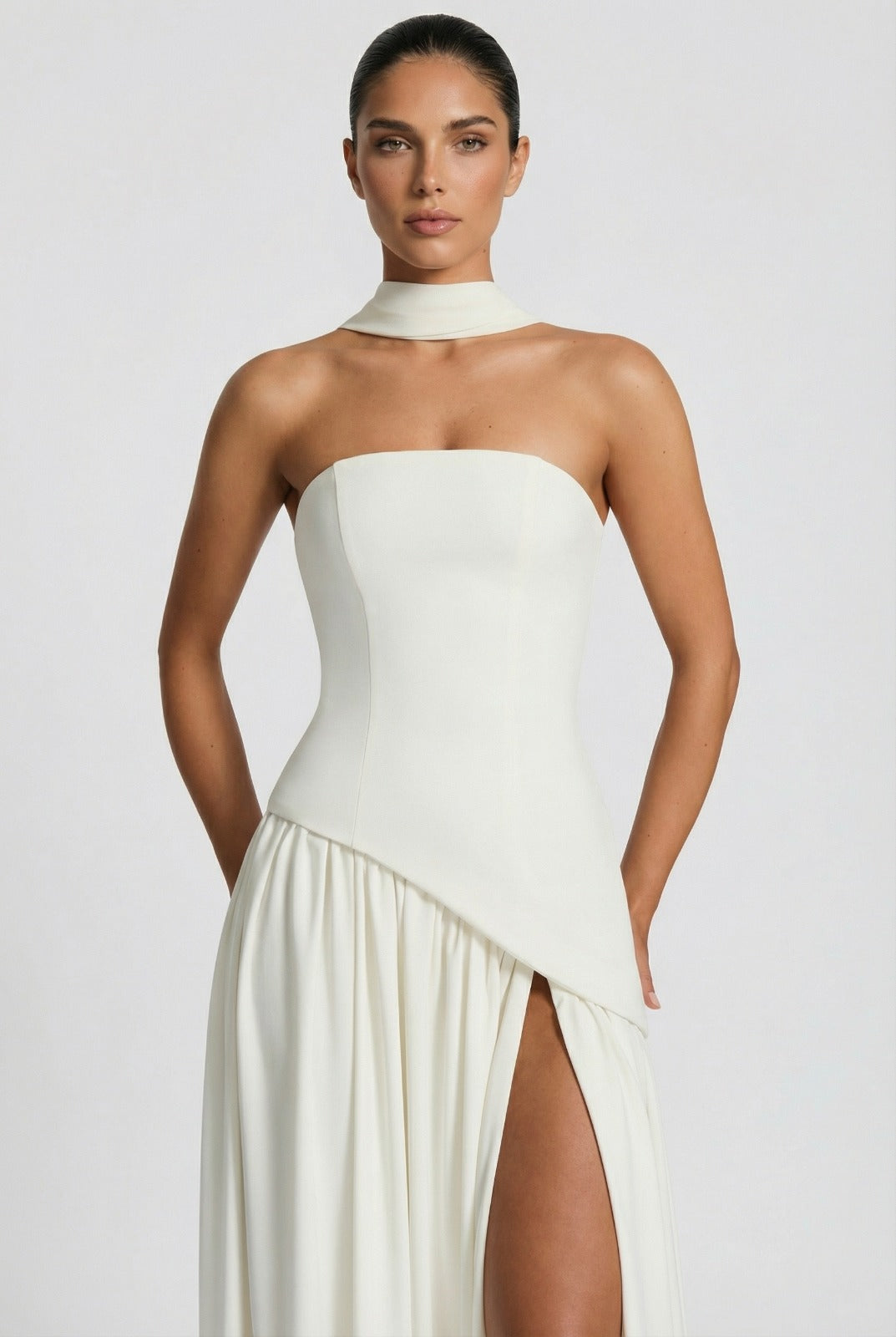 Lila Maxi Slit Dress