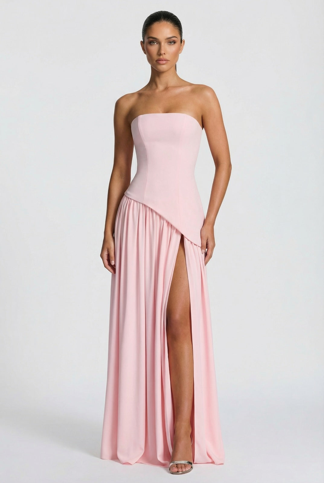 Lila Maxi Slit Dress