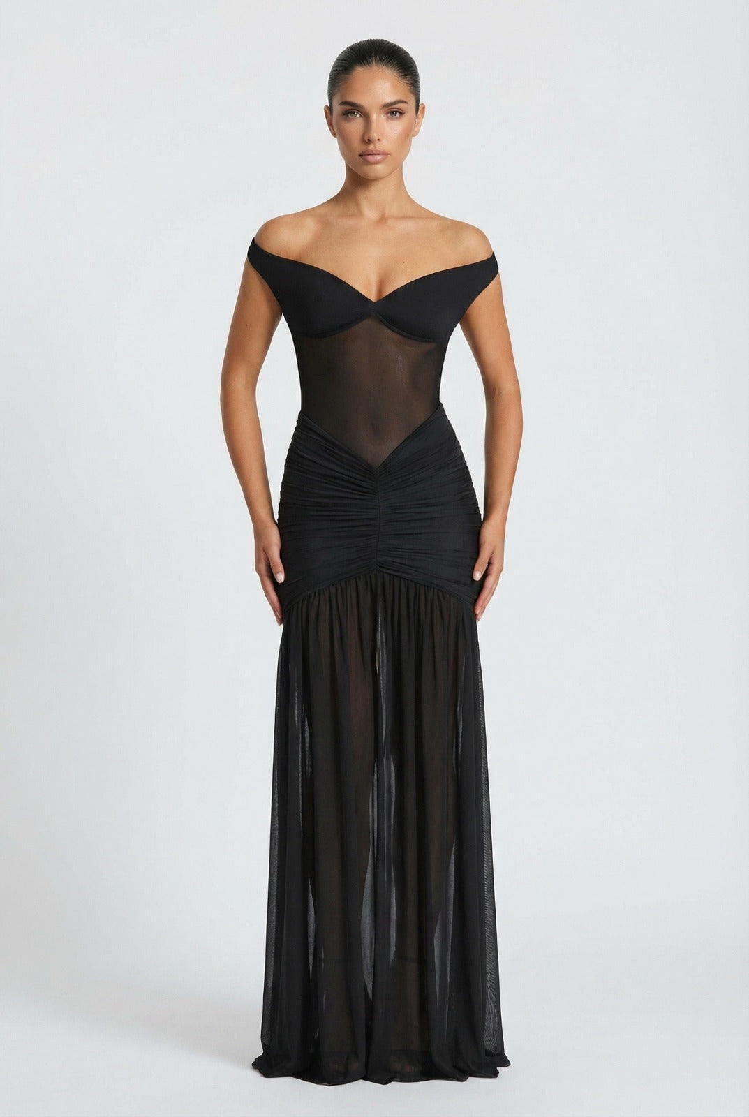 Nyra Maxi Jurk met Split