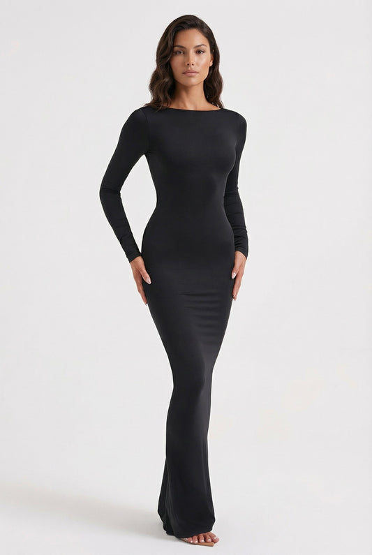 Vivienne Backless Maxijurk