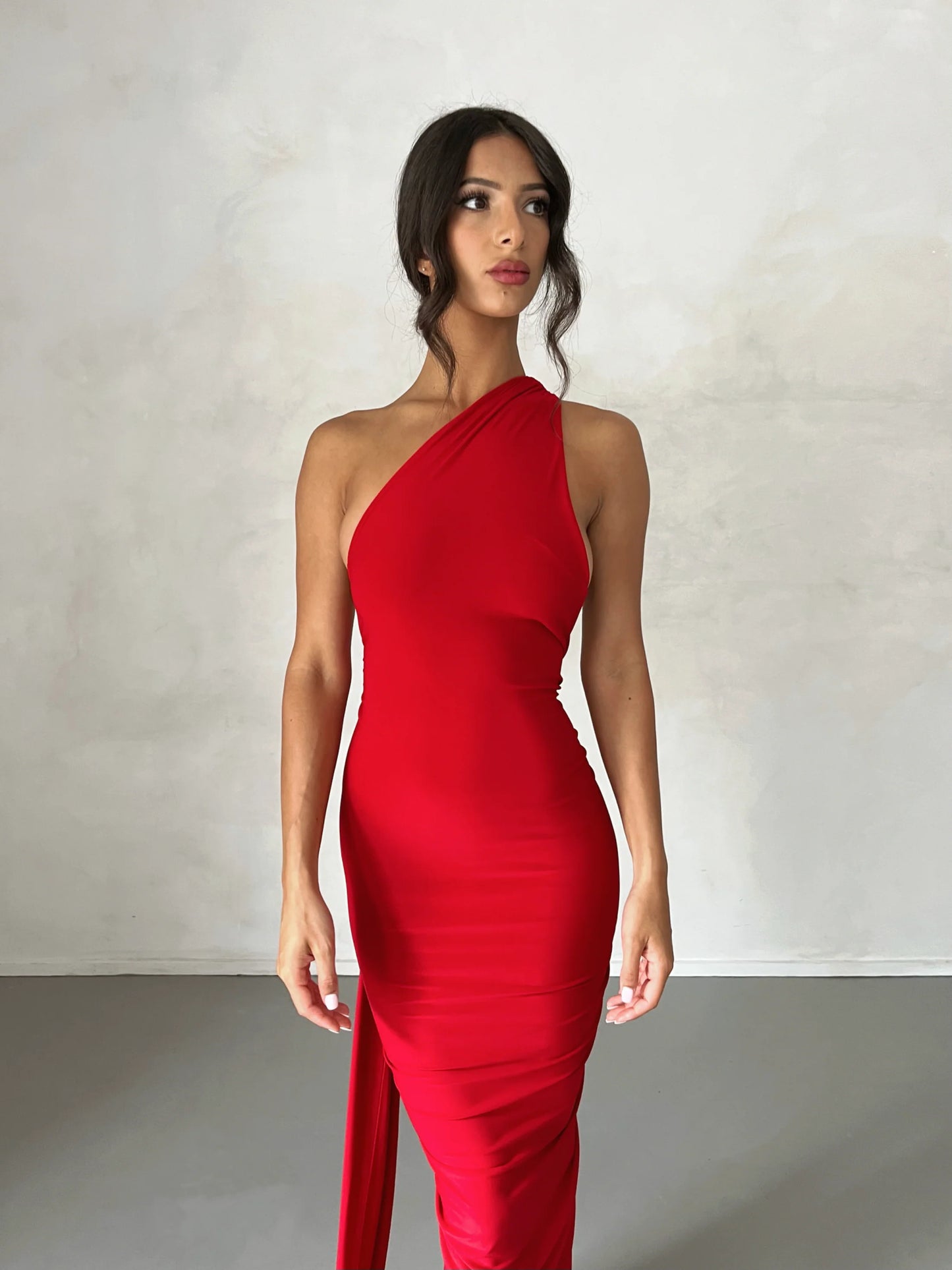 Arabella backless maxi dress