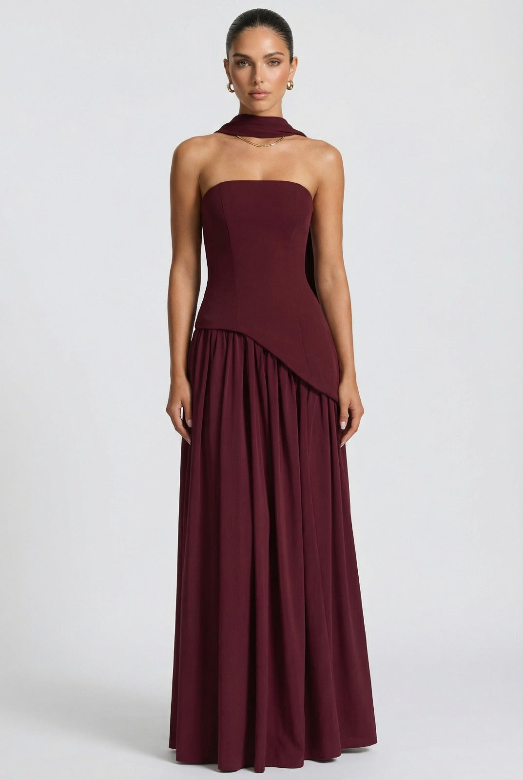 Lila Maxi Slit Dress