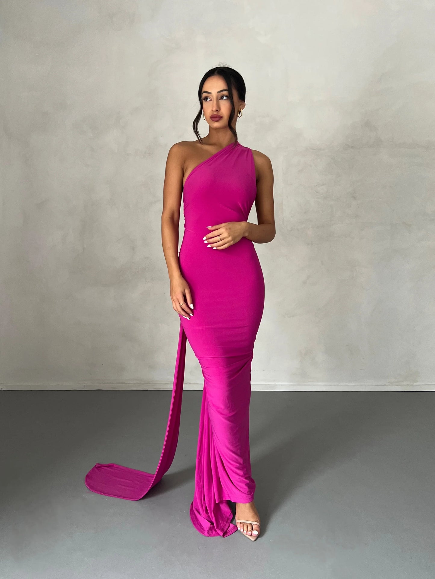Arabella backless maxi dress