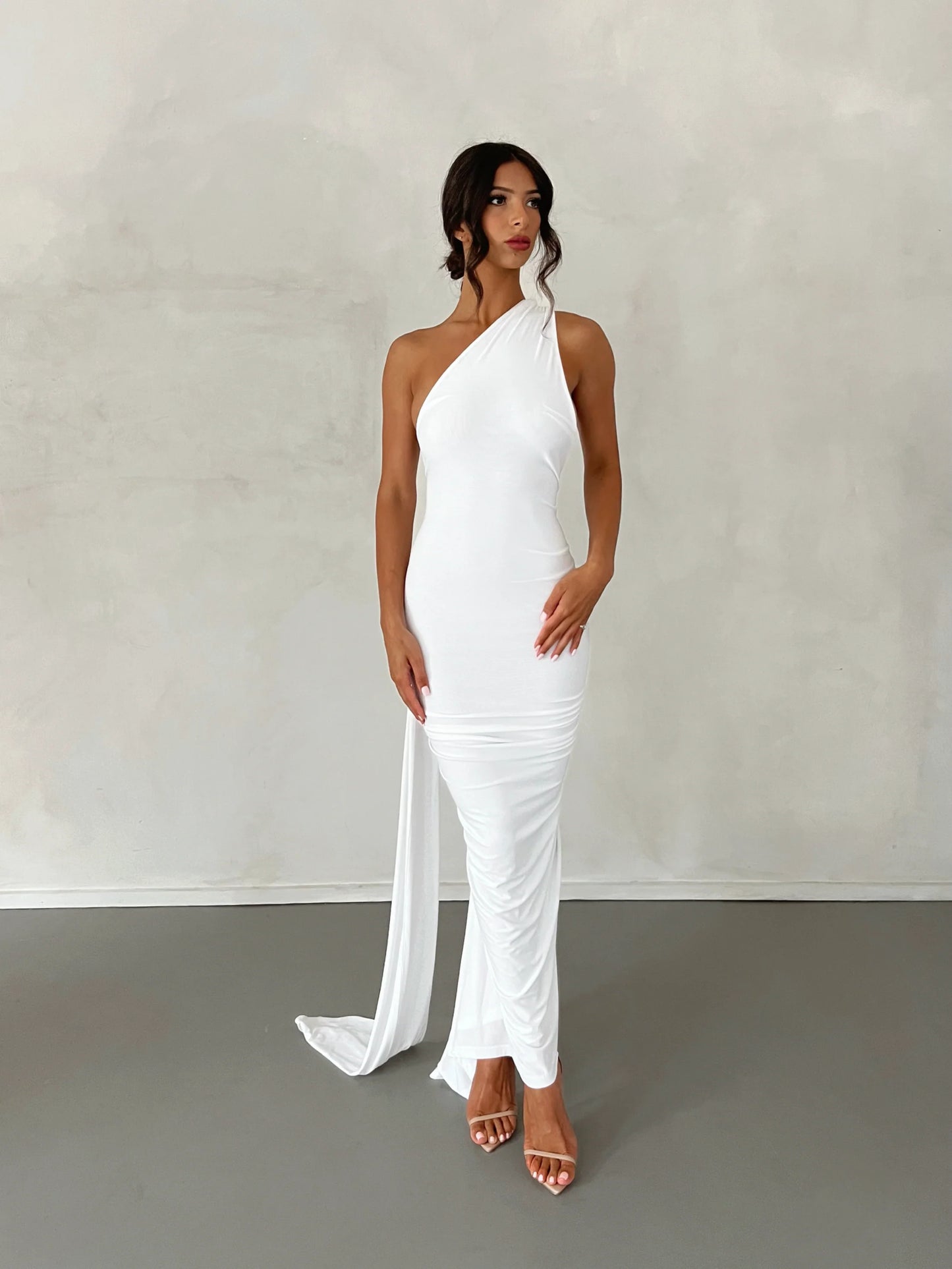Arabella backless maxi dress
