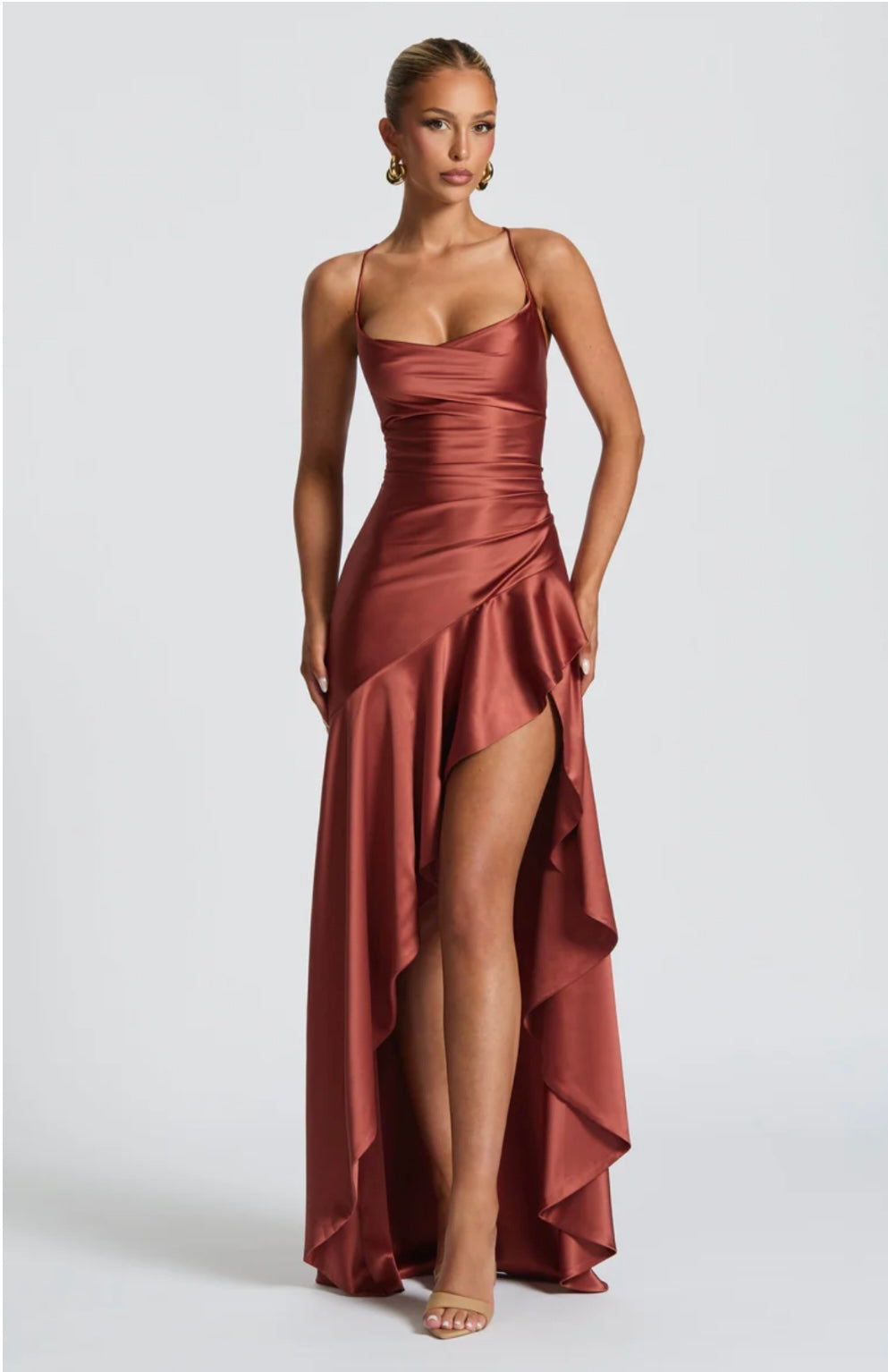 Soraya Maxi Slit Dress