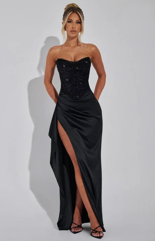 Serena Maxi Slit Gown