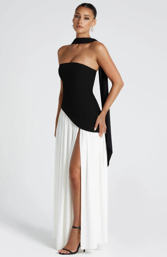 Lila Maxi Slit Dress
