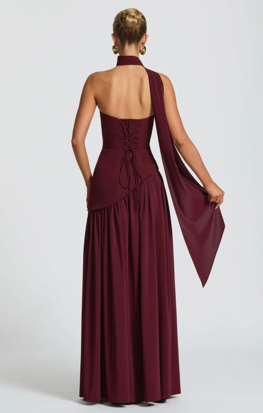 Lila Maxi Slit Dress