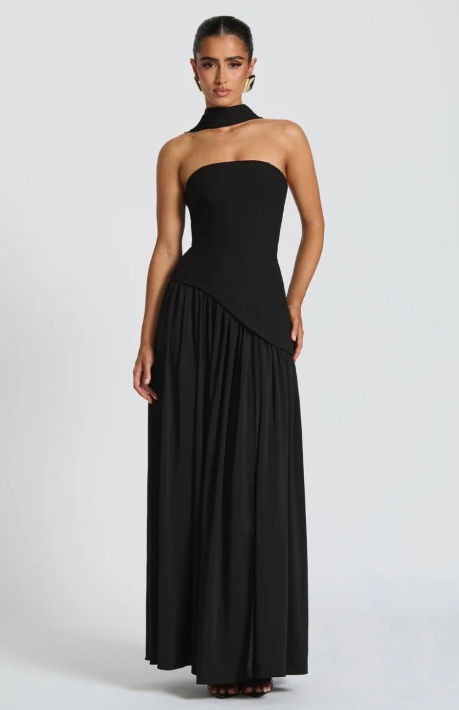 Lila Maxi Slit Dress