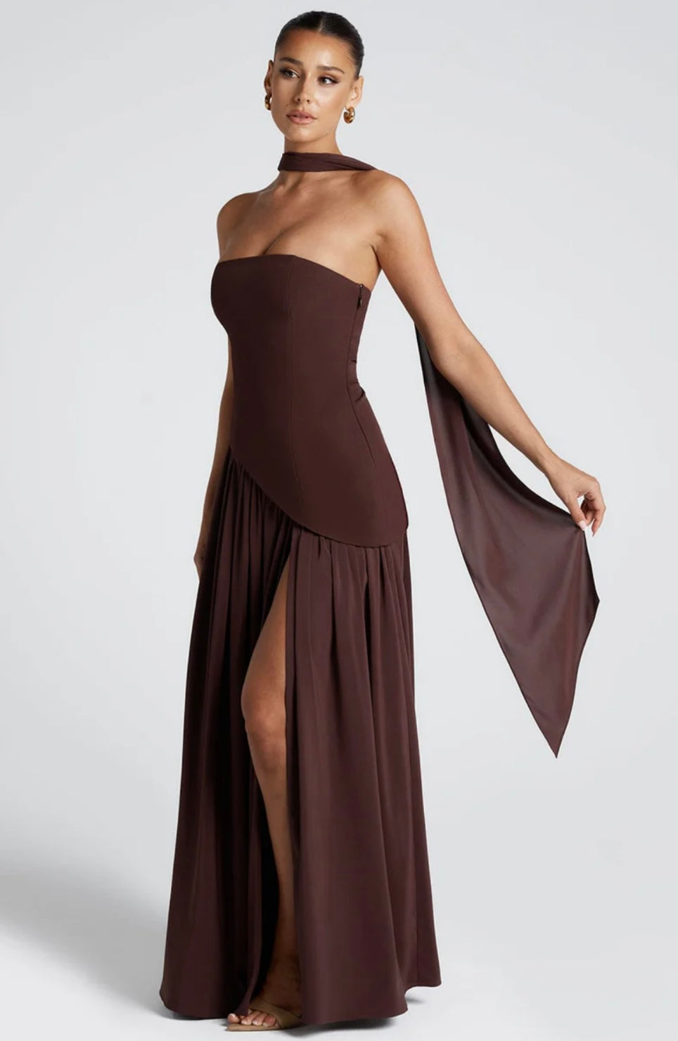 Lila Maxi Slit Dress