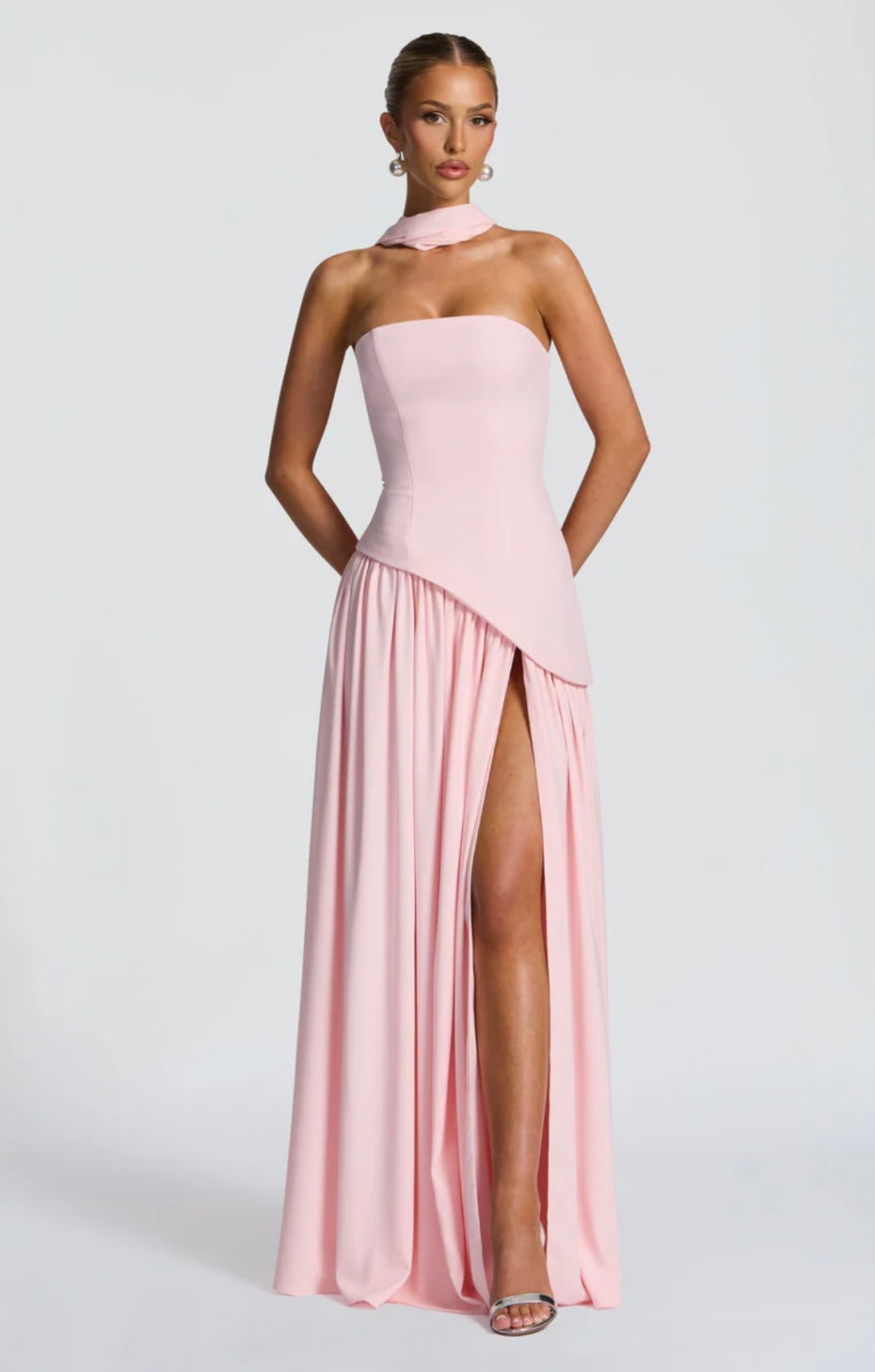 Lila Maxi Slit Dress