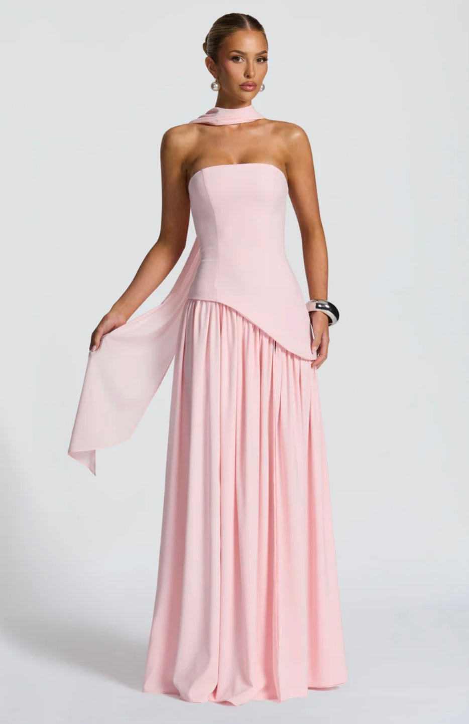 Lila Maxi Slit Dress