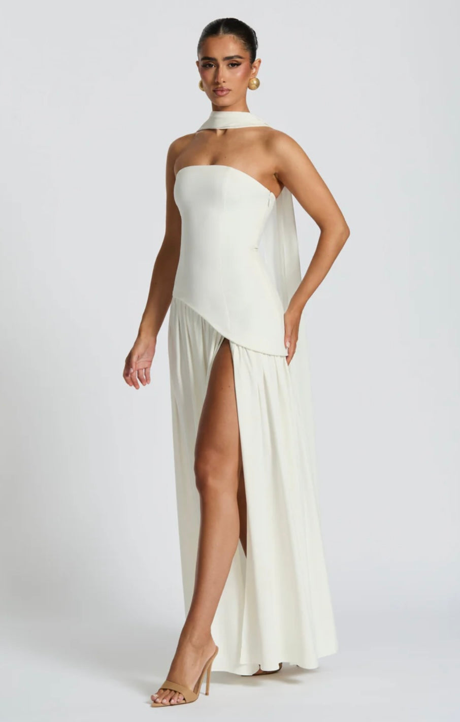 Lila Maxi Slit Dress