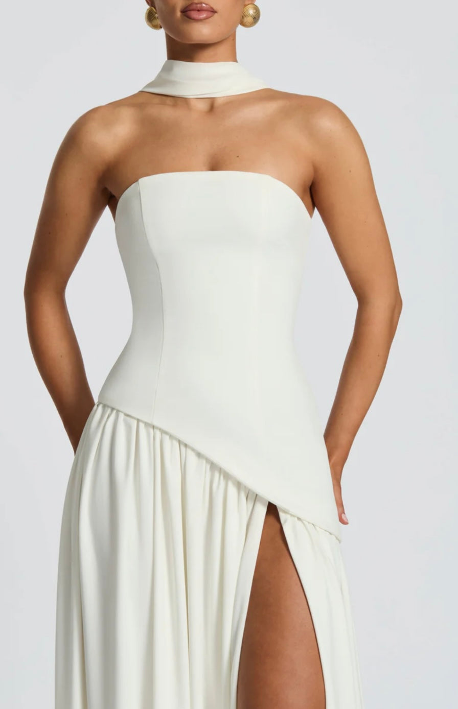 Lila Maxi Slit Dress