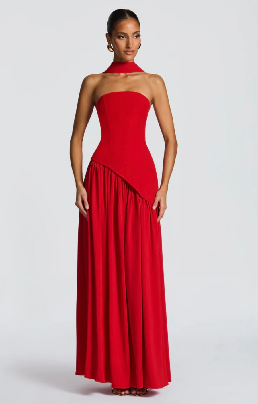Lila Maxi Slit Dress