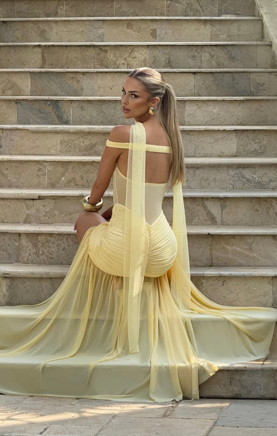Nyra Maxi Slit Dress